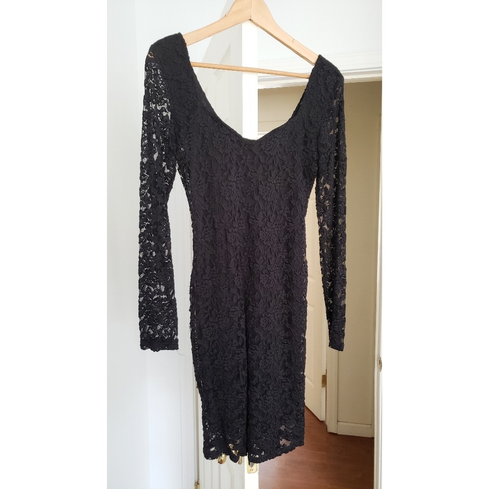 🌹Black lace cocktail dress 🌹